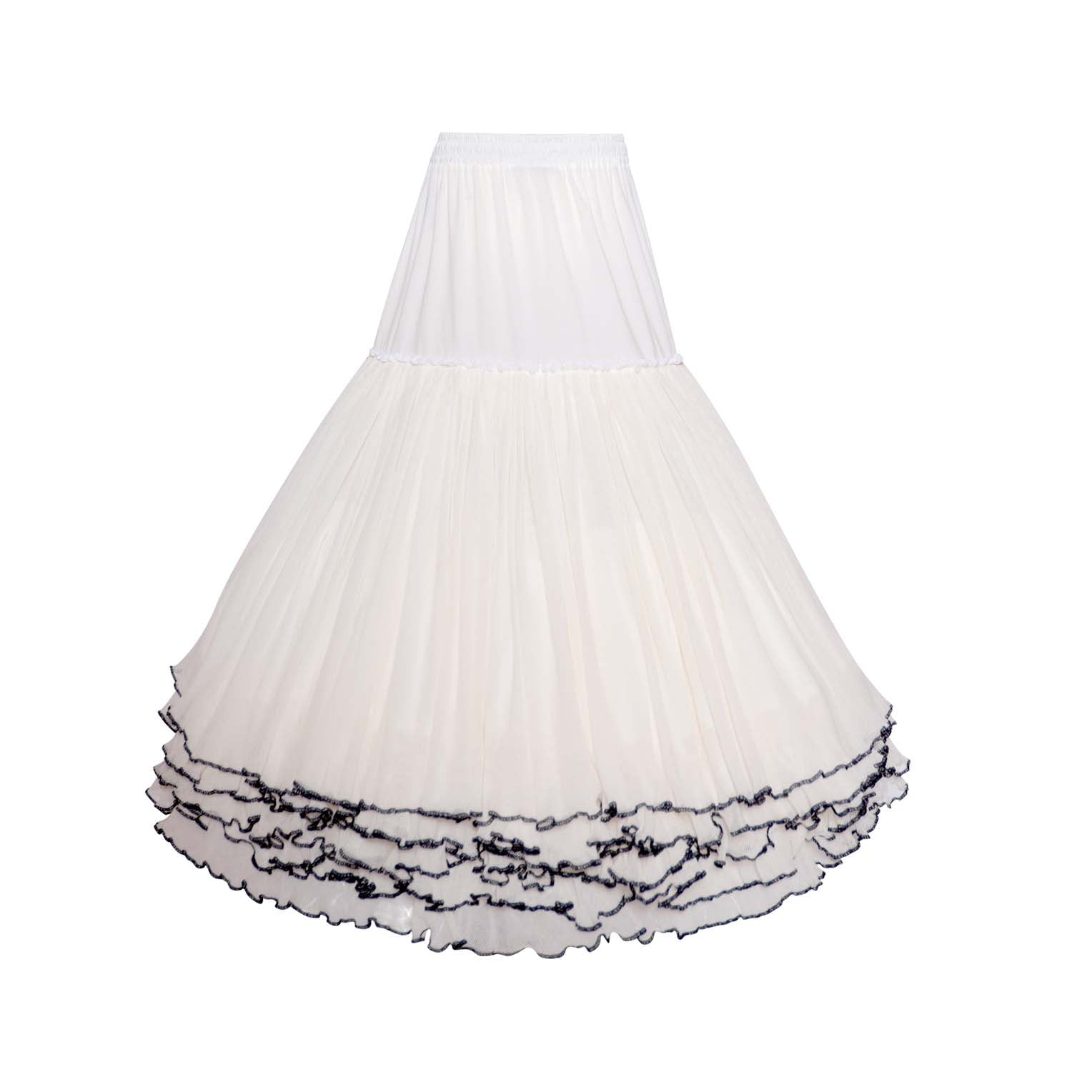 Organic Cotton Tulle Underskirt – view 4 – Infantium Victoria
