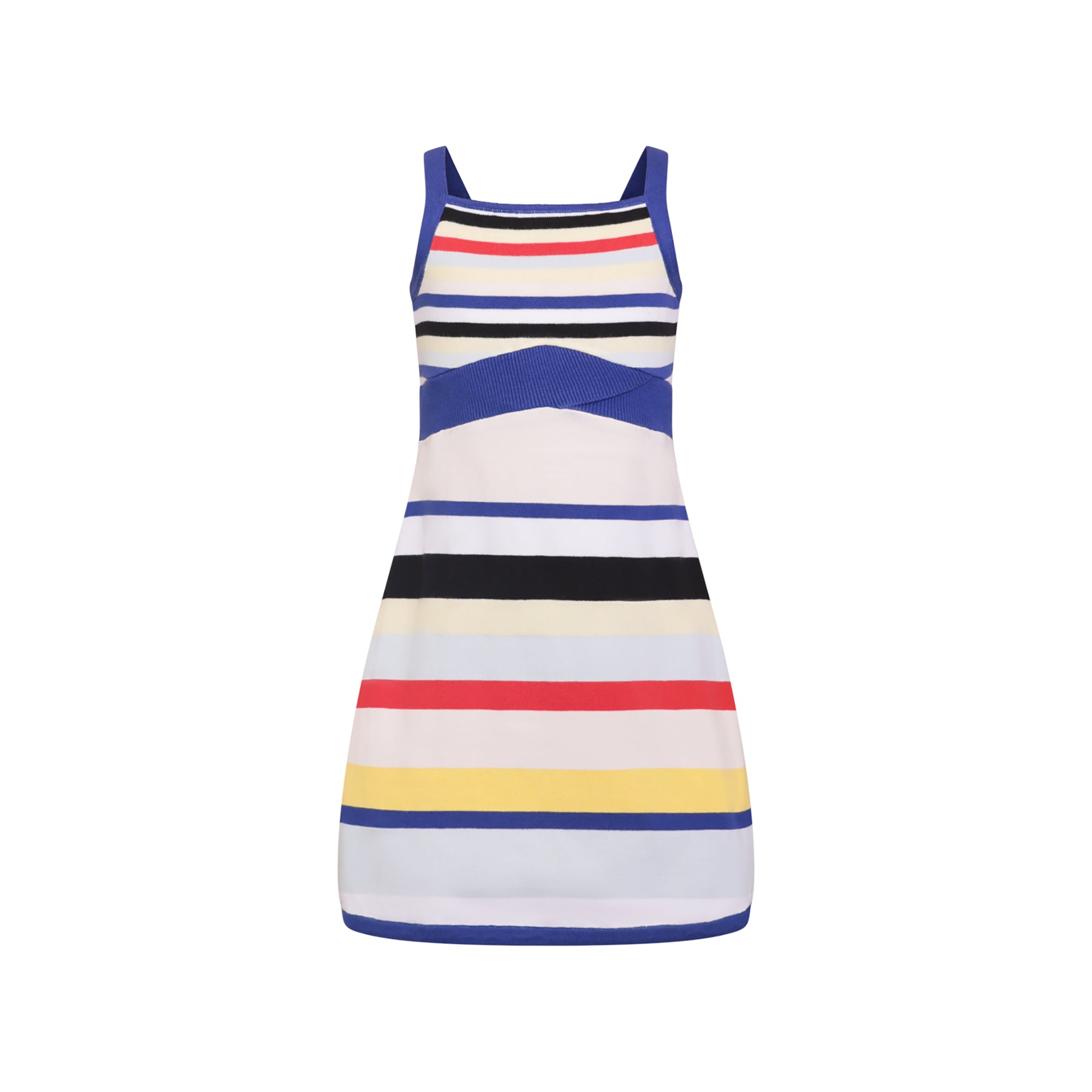 Girls Beach Dress with Bright Stripes – Infantium Victoria