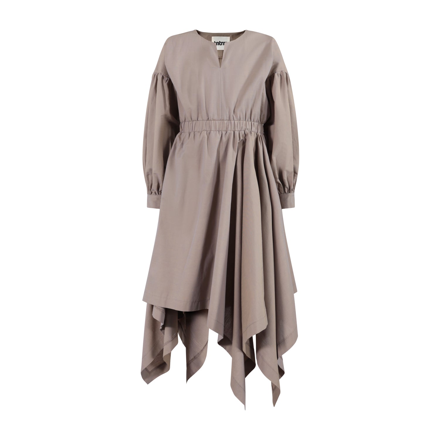 The Drama Dress — Brown Chambray – Infantium Victoria