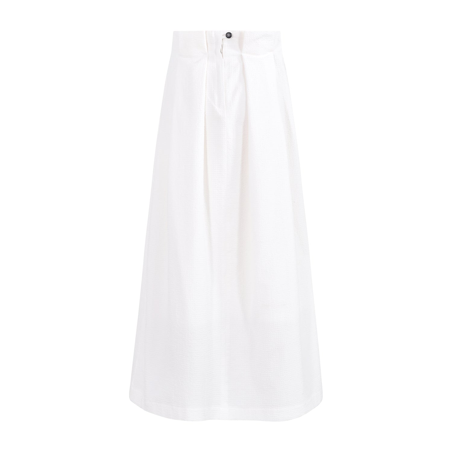 The White Pleat — Double Crinkle Seersucker – view 2 – Infantium Victoria
