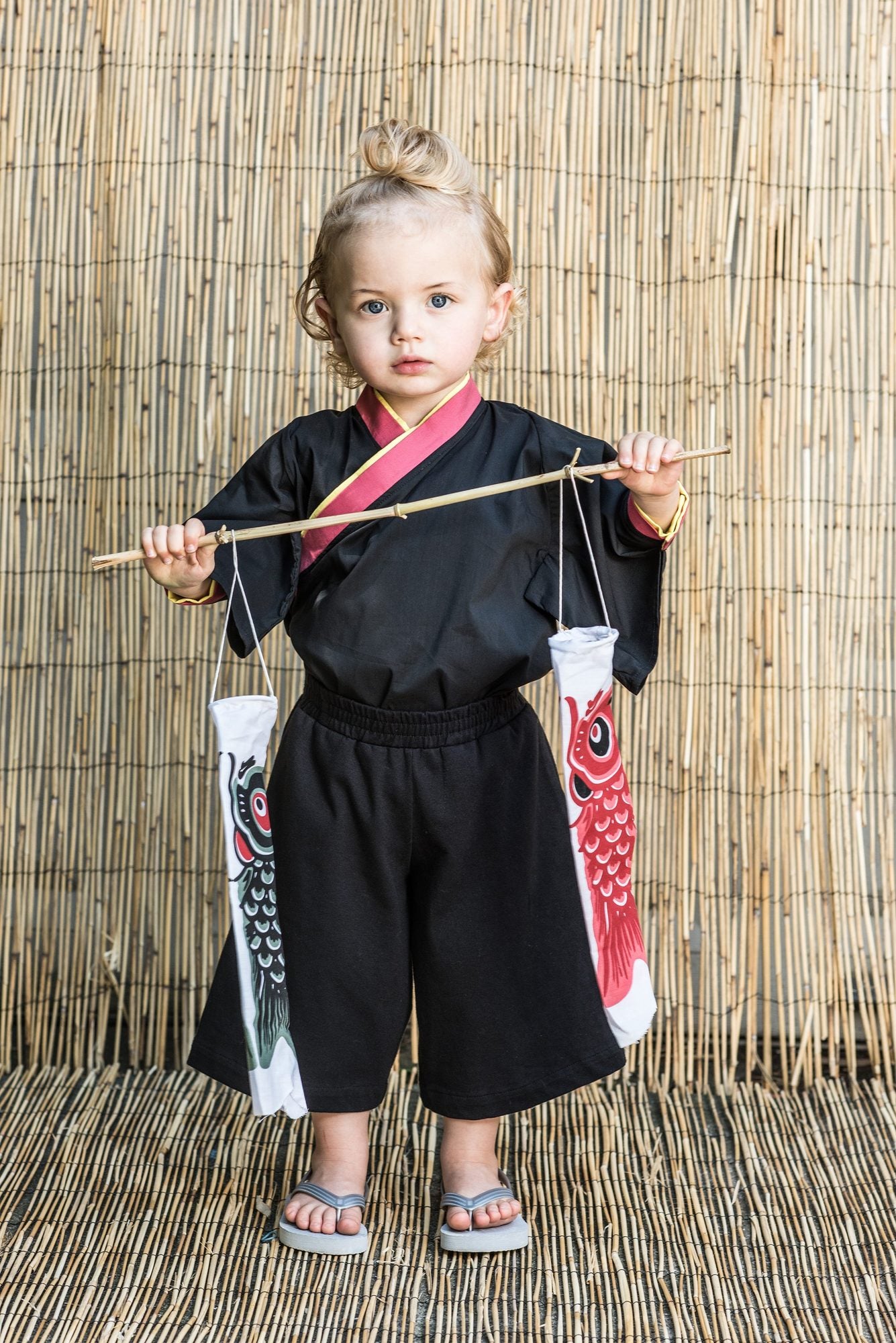 BLACK Samurai Baby Body – view 3 – Infantium Victoria