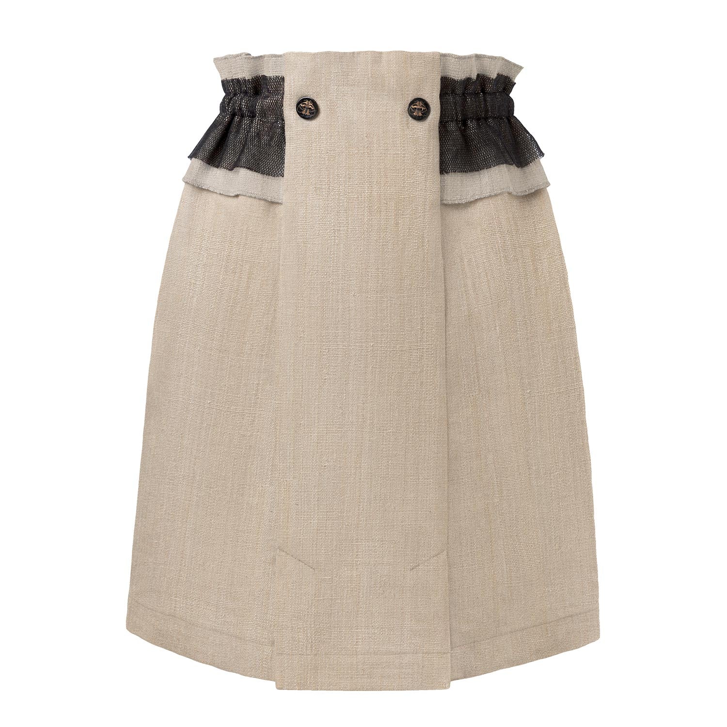 World Exlusive Limited Edition Lotus Skirt with Linen Ruffle – Infantium Victoria