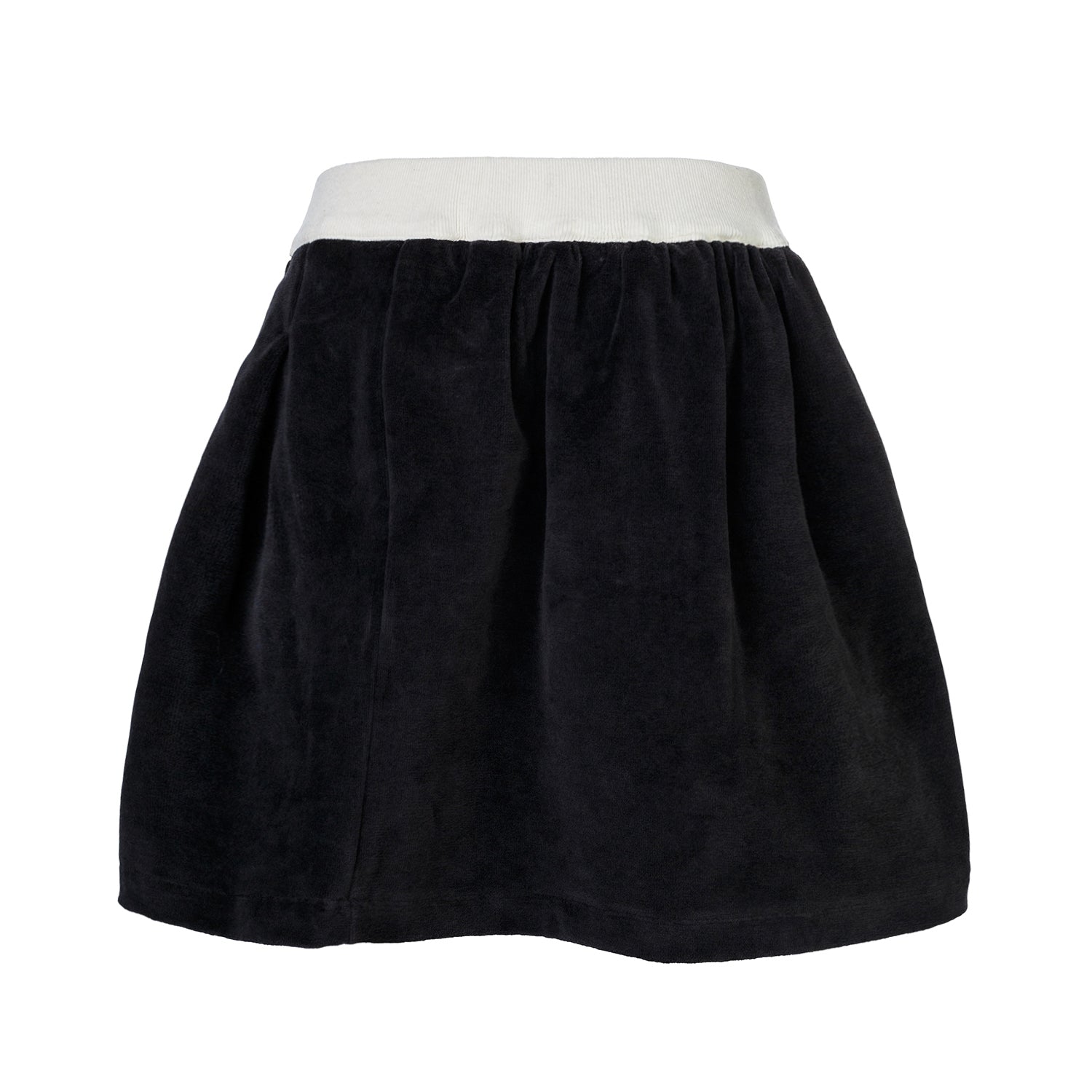 Black Velvet Skirt for Girls – view 3 – Infantium Victoria