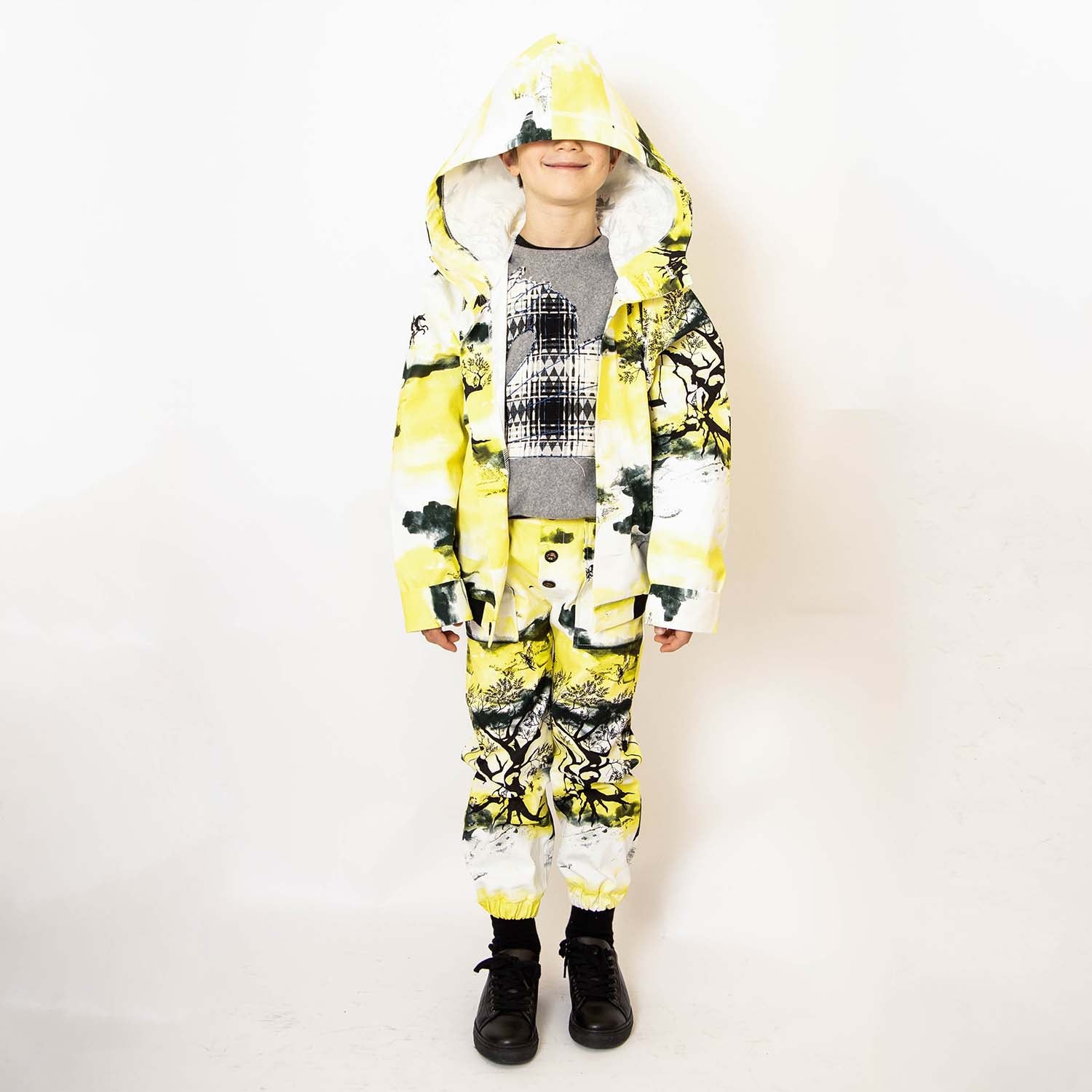 Kids Pants with Print – view 2 – Infantium Victoria