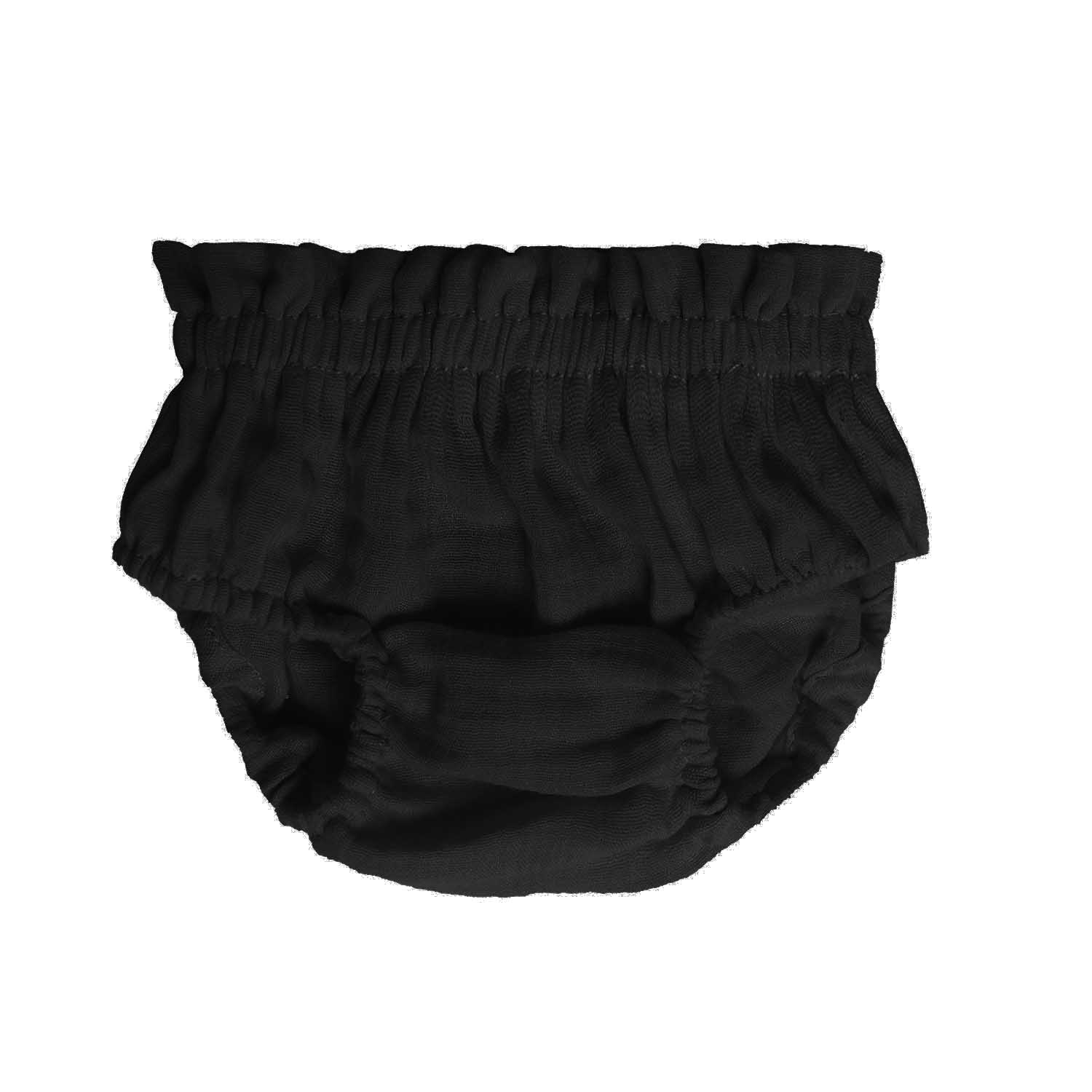 Baby Black Dress and Bloomers Set – view 3 – Infantium Victoria