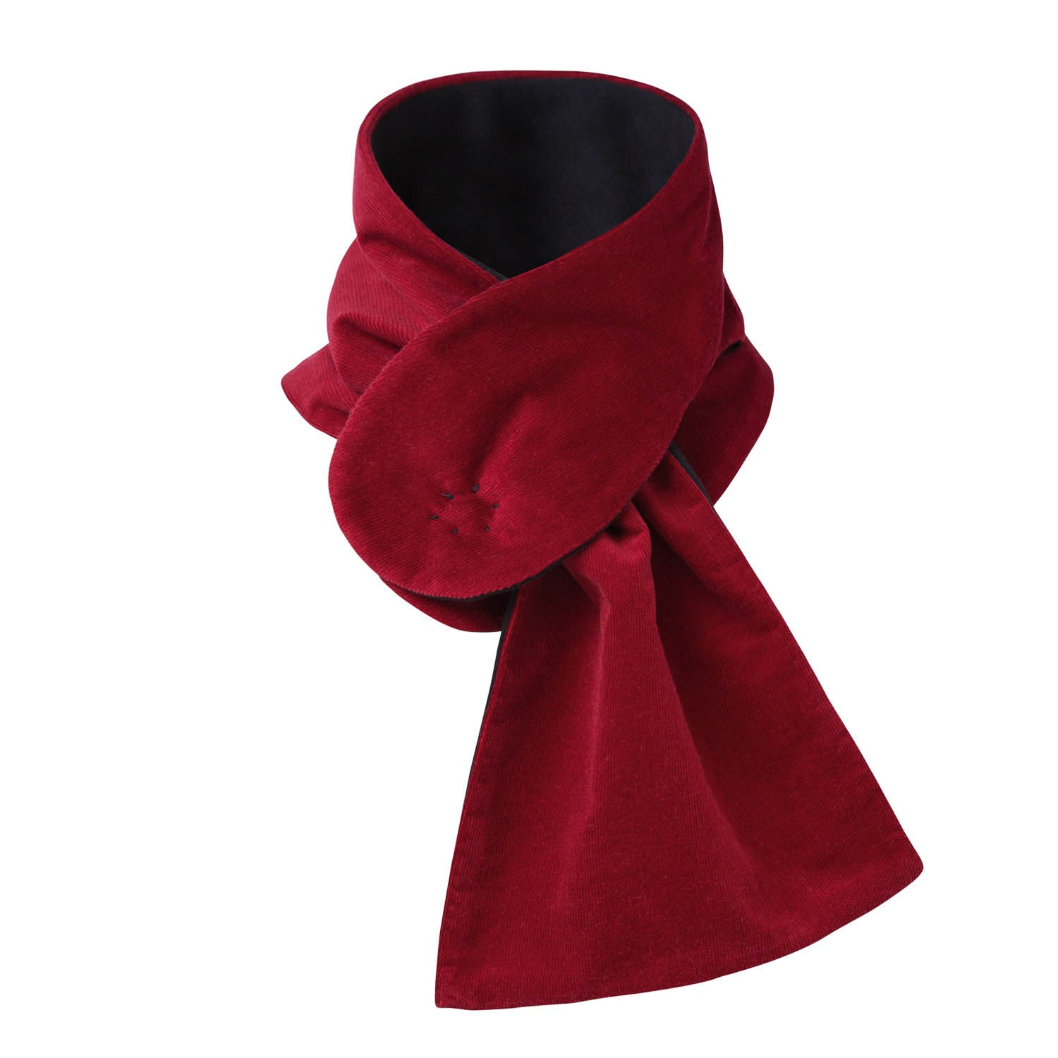 Red Corduroy Scarf – Infantium Victoria