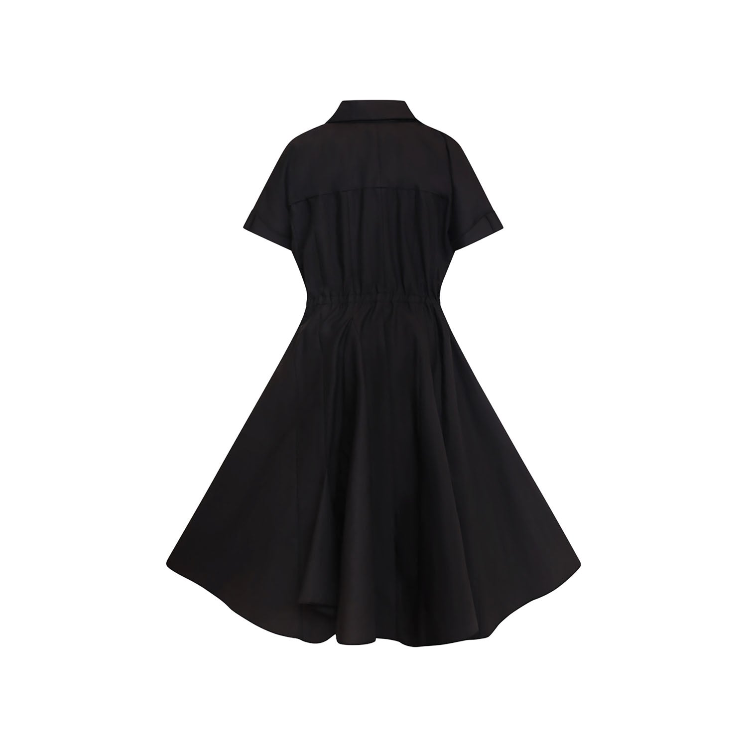 Zero Waste Black Shirt Dress – view 4 – Infantium Victoria