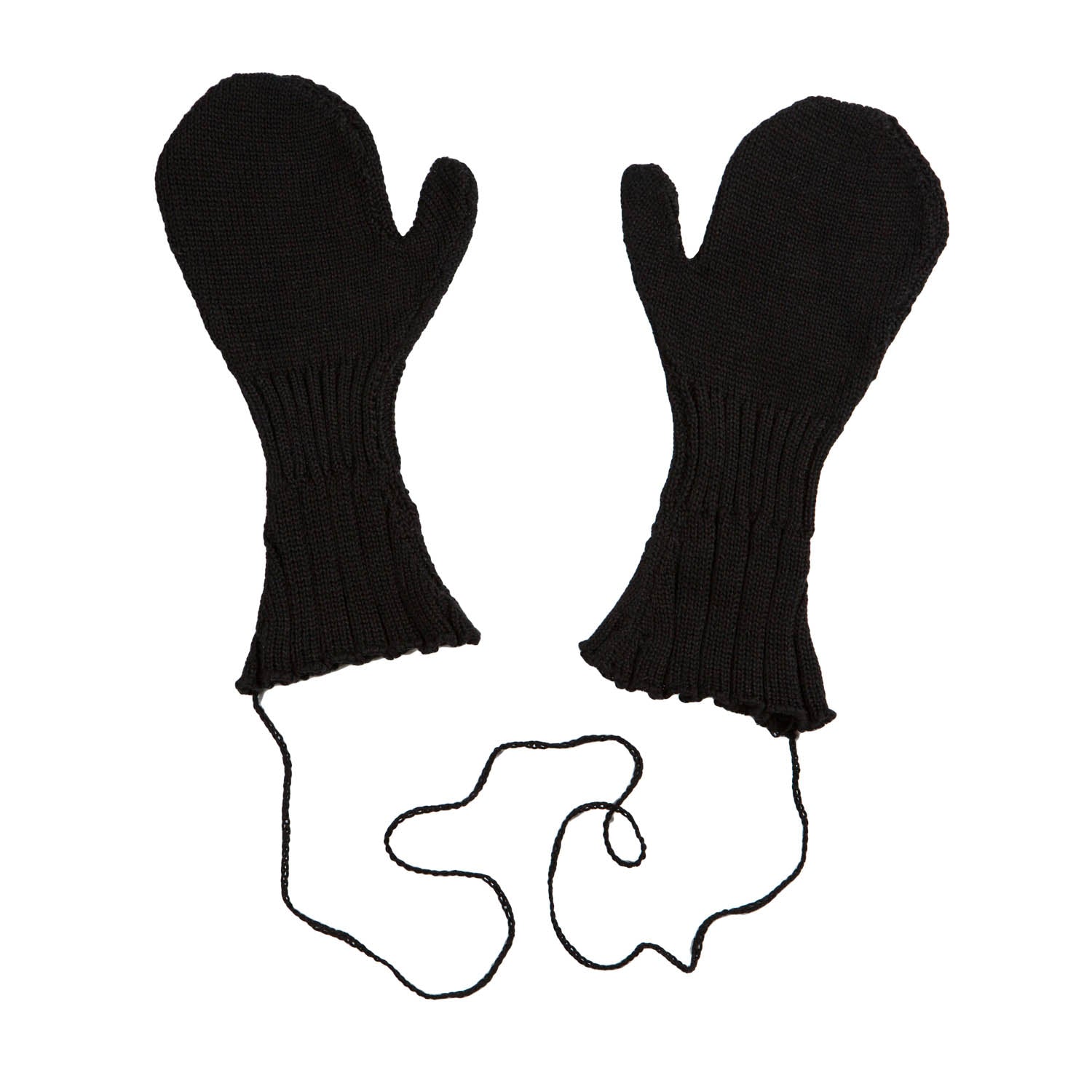 Knitted Black Gloves – Infantium Victoria