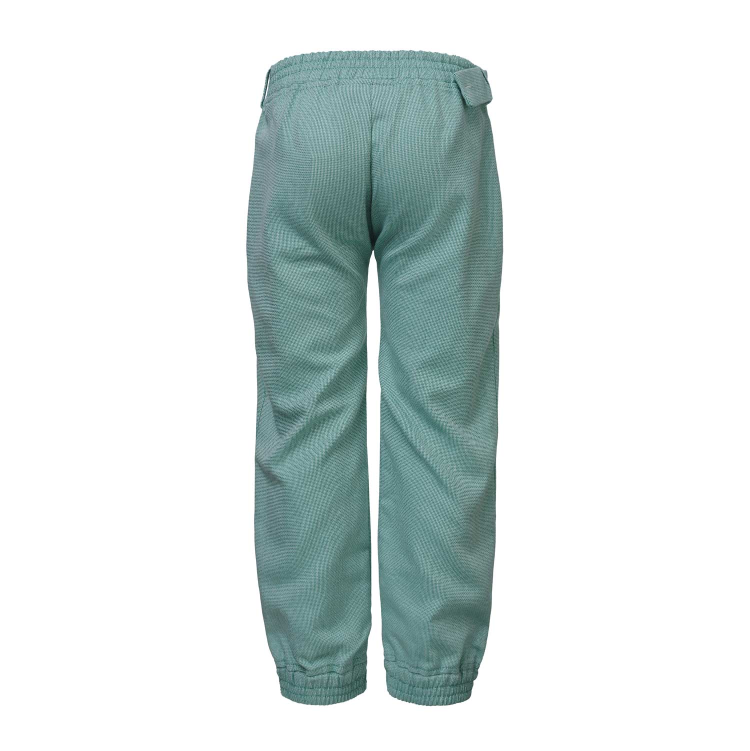 Green Pirate Pants Organic Cotton Girls & Boys Trousers – view 3 – Infantium Victoria
